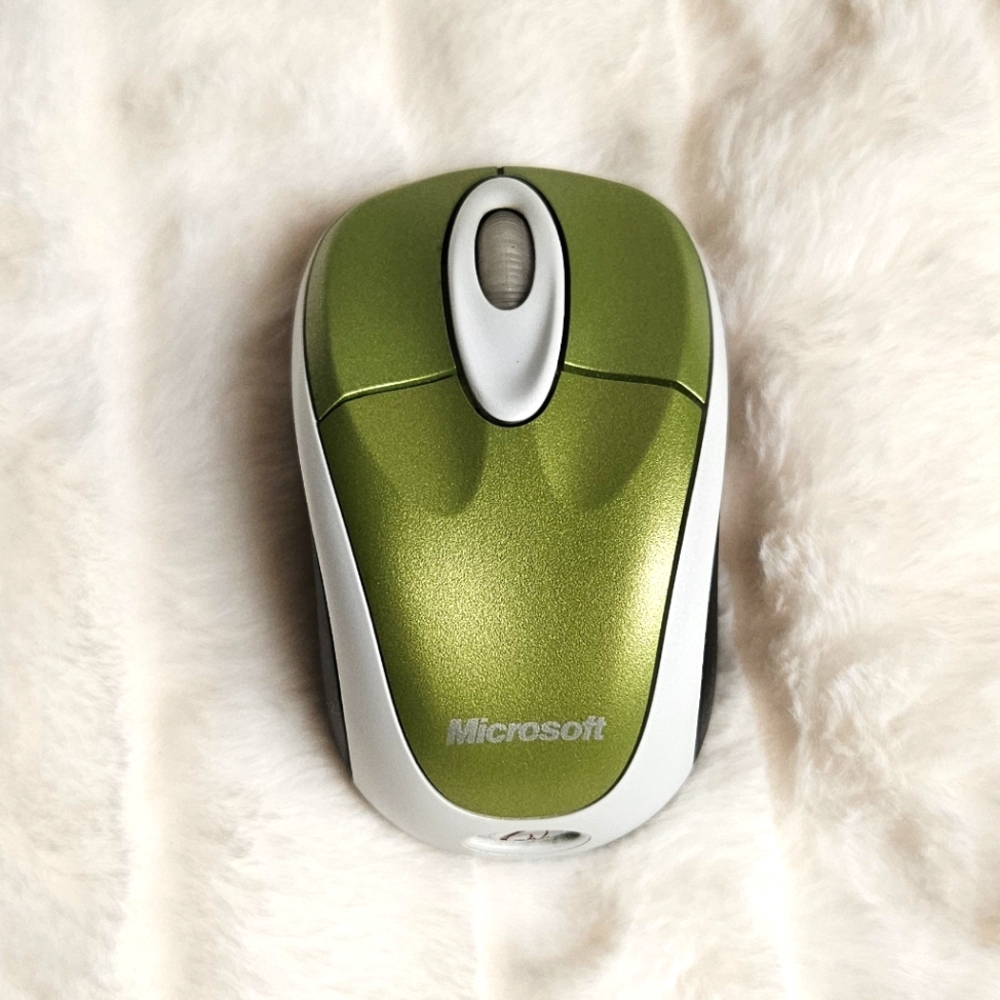 Microsoft Wireless Notebook Optical Mouse 3000 - Aloe Green